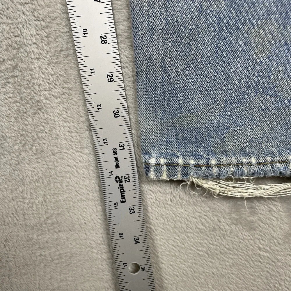 Vtg Levis 501 Jeans Mens 32x34 (fit 30x32) Made in USA 90s Distressed Thrashed